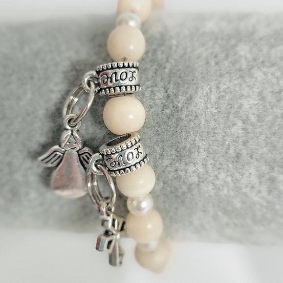 Hand Crafted Angel Themed Bracelet - Picture 2 of 5